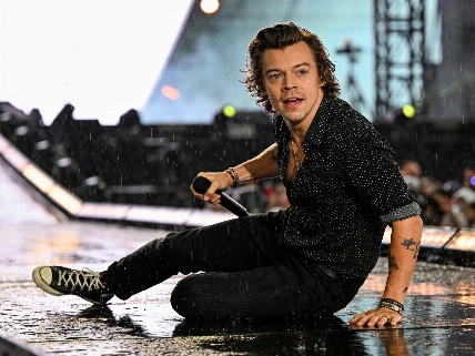 Harry Styles sufre caída en concierto de Ciudad de México y sigue show De Chismes