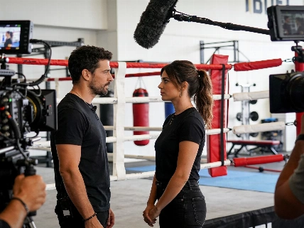 Thelma Fardin muestra su apoyo a Nico Riera en el estreno de Las reglas del boxeador De Chismes