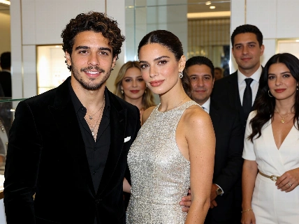 Sebastián Yatra y Loreto Peralta brillan en la apertura de Tiffany & Co. en Monterrey
