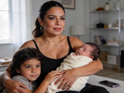 Dulce María presenta a Fernanda y habla de su maternidad