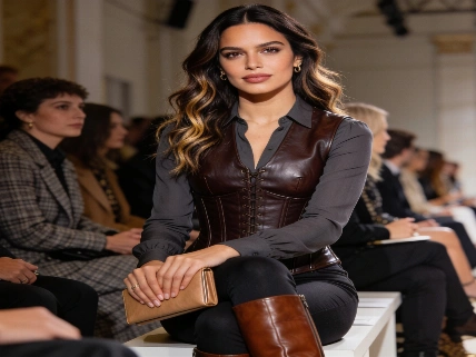 Eiza González sorprende en Nueva York con look ecuestre y anuncia cierre de rodaje De Chismes