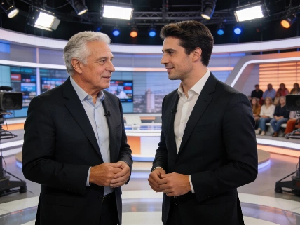 Marcelo Tinelli y Nico Occhiato reviven el humor de Videomatch en Luzu TV De Chismes