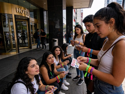 Harry Styles en CDMX: fans crean comunidad fuera de su hotel