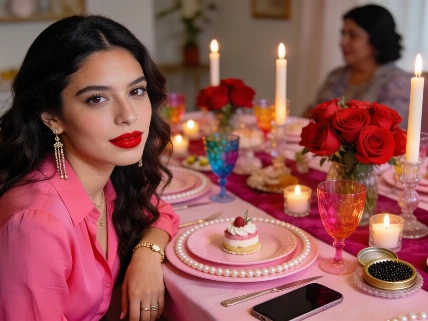 Ángela Aguilar festeja sus 23 años con una noche rosa De Chismes