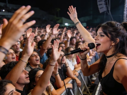 Rosalía apoya el cántico “La patria no se vende” en su show en Buenos Aires De Chismes