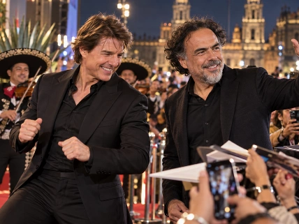 Iñárritu y Tom Cruise presentan Digger en México De Chismes