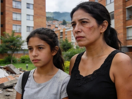 Aylín Mujica y su hija comparten su experiencia tras el sismo en Colombia De Chismes