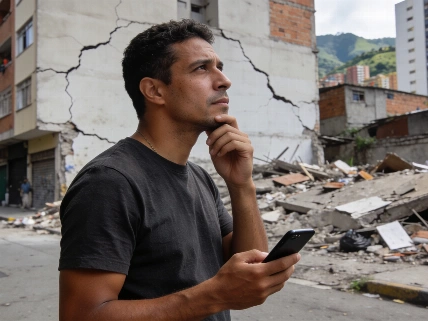 Rafael Oropeza relata cómo vivió el terremoto en Caracas y su impacto