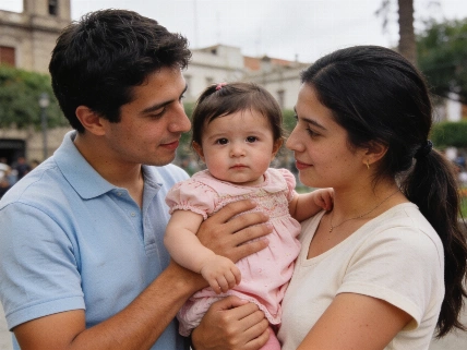 Paulo Londra y Martina Quetglas reviven el anuncio de su hija en Perú De Chismes