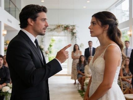 Brian Sarmiento cuestiona a Andrea del Boca en boda simbólica de Gran Hermano De Chismes