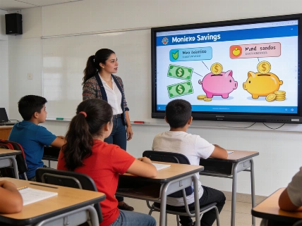 Banco Azteca presenta materia de educación financiera para escuelas en México De Chismes