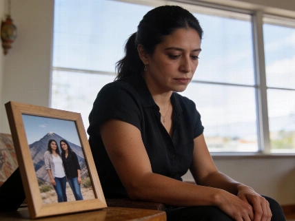 Patricia Reyes Spíndola despide a su hermana Marta Núñez