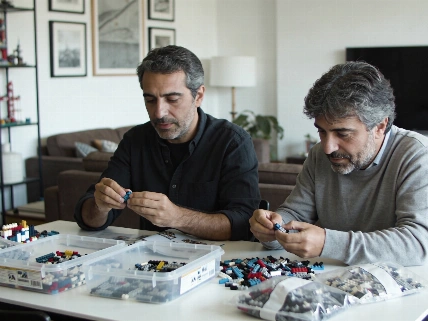 Damián Betular y Mario Pergolini sorprenden con su afición por los Lego De Chismes