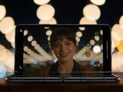 Samsung lleva el desenfoque profesional al video del Galaxy Z