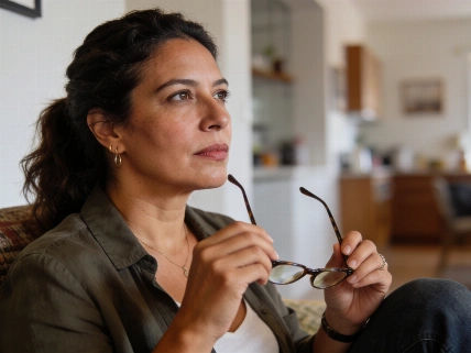 Claudia Vega revela cómo enfrenta la pérdida de visión y su retiro de la TV De Chismes