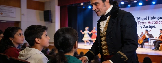 Miguel Hidalgo llega al teatro universitario con humor y música en Oaxaca © dechismes.com