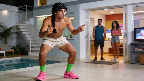 Marlon se burla de Wendy Guevara en un reality ecuatoriano De Chismes © dechismes.com