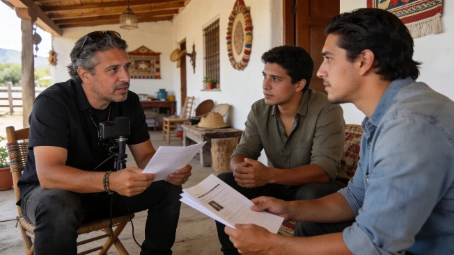 Tatiana Huezo presenta Galerna, su nueva película sobre el proceso de filmar De Chismes