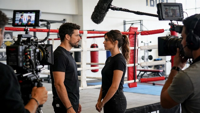 Thelma Fardin muestra su apoyo a Nico Riera en el estreno de Las reglas del boxeador De Chismes