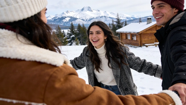 Julieta Poggio comparte su viaje invernal a Bariloche con amigas De Chismes