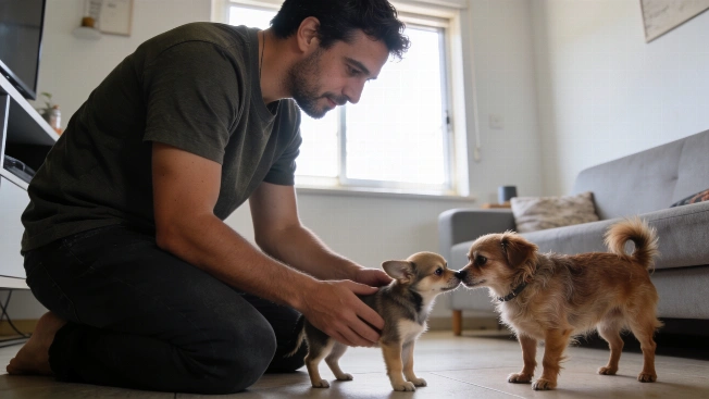 Hernán Lirio presenta a Pochita, la nueva perrita que se une a su familia De Chismes