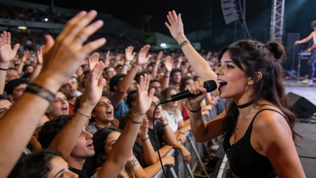 Rosalía apoya el cántico “La patria no se vende” en su show en Buenos Aires De Chismes