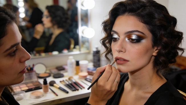 Daniela Celis debuta en Sex con un look plateado y smokey eyes De Chismes