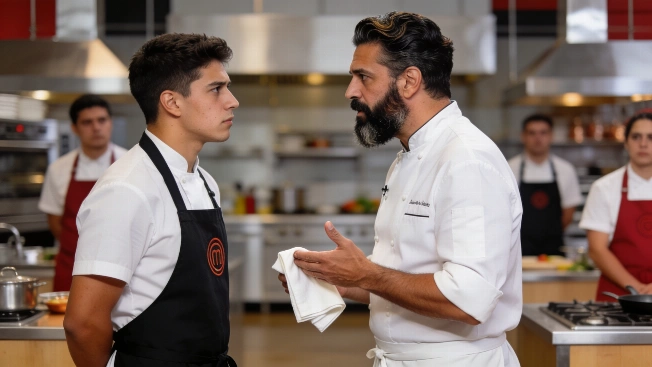 Poncho Cadena enfrenta a participante en MasterChef 24/7 tras polémica De Chismes