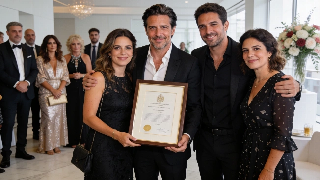 Nico Vázquez recibe homenaje como Personalidad Destacada de la Cultura De Chismes